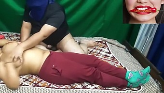 Authentic Indian Massage Parlor Sex Video Featuring Sensual Massage