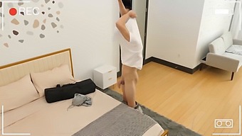 Stepbro'S Wet And Wild Welcome With Natural Tits And Oral Skills