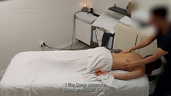 A Gym Instructor'S Special Massage Surprises A Young Waitress At The Spa